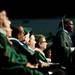 Eastern Michigan University outgoing Student Government President Matthew Norfleet talks to the graduates during the Spring Commencement on Sunday, April 28. Daniel Brenner I AnnArbor.com